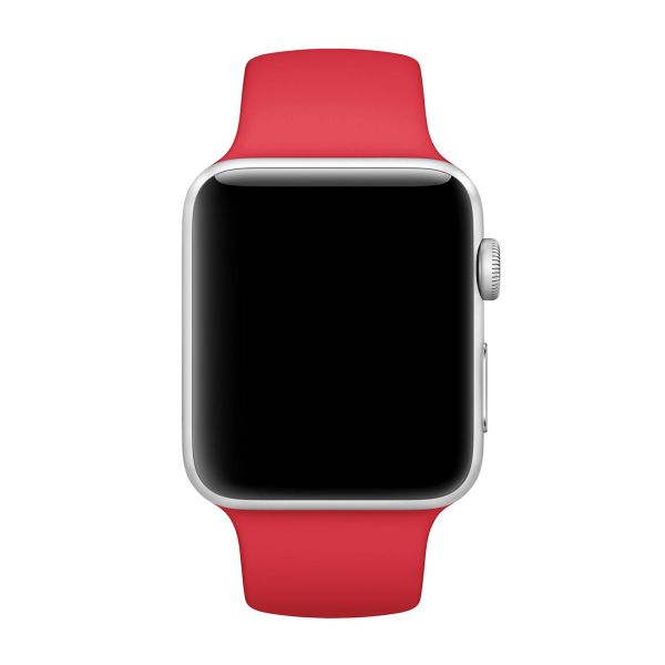 Apple Bracelet Sport Apple Watch Series 1 - 9 / SE (38/40/41 mm) | Series 10 / 11 (42 mm) - Rouge