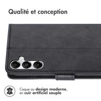 imoshion Étui de télephone portefeuille Samsung Galaxy S24 / S25 - Noir