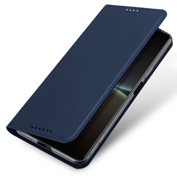 Dux Ducis Étui de téléphone Slim Sony Xperia 5 IV - Bleu foncé