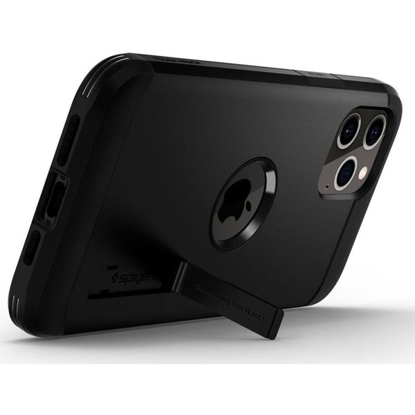 Spigen Coque Tough Armor Apple iPhone 12 (Pro) - Noir