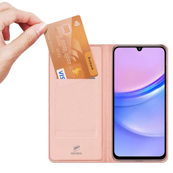 Dux Ducis Étui de téléphone Slim Samsung Galaxy A15 (5G/4G) - Rose Dorée