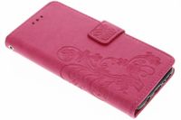 Etui de téléphone Fleurs de Trèfle Samsung Galaxy S8 - Rose