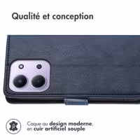 imoshion Étui de télephone portefeuille Xiaomi Redmi 15C (5G) - Bleu foncé