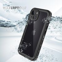 Redpepper Coque imperméable Dot Plus iPhone 13 - Noir