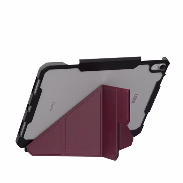 UAG Essential Armor folio case Apple iPad Air 11 pouces (2025) M3 / (2024) M2 / Air 5 (2022) / Air 4 (2020) - Bordeaux
