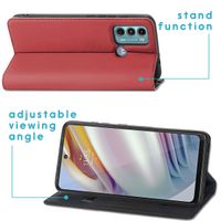 imoshion Étui de téléphone Slim Folio Motorola Moto G60 - Rouge