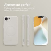 imoshion Coque Couleur avec MagSafe Apple iPhone 16e - Beige