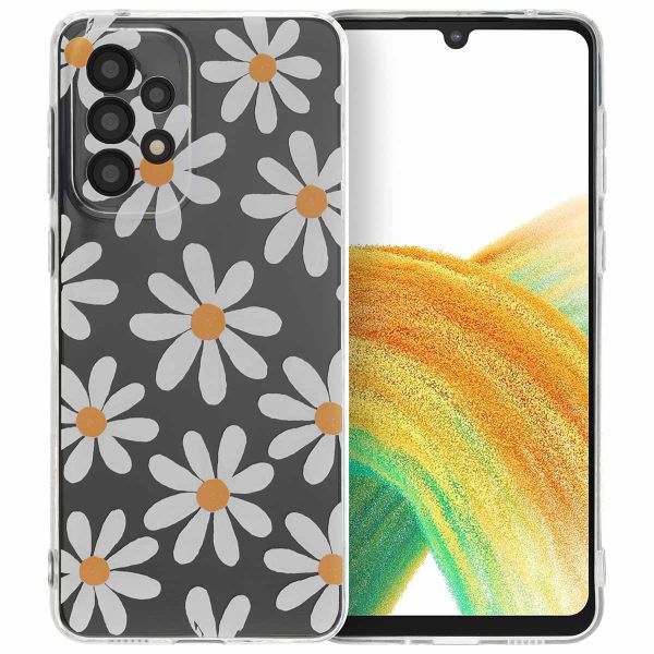 imoshion Coque Design Samsung Galaxy A33 - Daisy flower