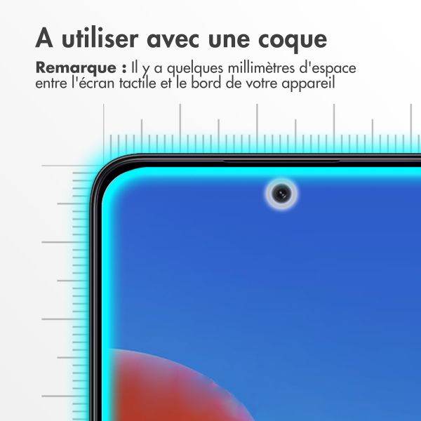 Accezz Protection d'écran en verre trempé Xiaomi Redmi 12