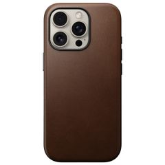 Nomad Coque Modern Leather iPhone 16 Pro - Brown