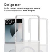 imoshion Coque Color Guard avec MagSafe Samsung Galaxy Z Flip 7 - Blanc