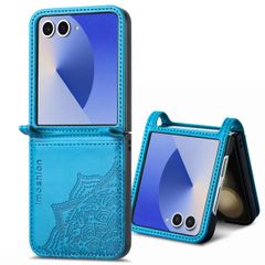 imoshion Mandala Bookcase Samsung Galaxy Z Flip 7 - Turquoise