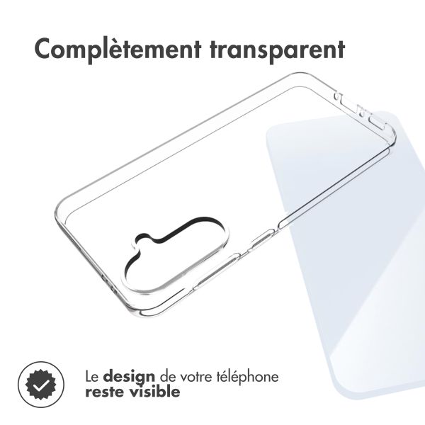 Accezz Coque Clear Samsung Galaxy A56 - Transparent