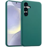 Accezz Coque Liquid Silicone Samsung Galaxy S24 - Forest Green