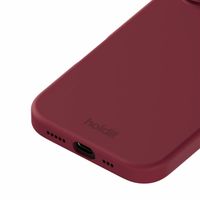 Holdit Coque Silicone iPhone 16 - Red Velvet