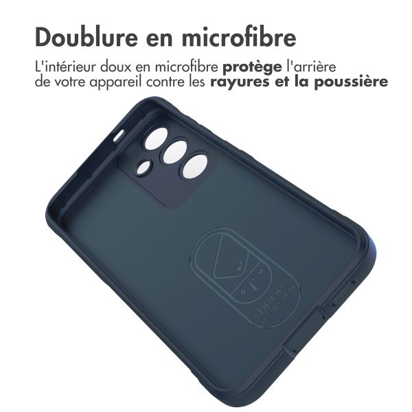 imoshion Coque arrière EasyGrip Samsung Galaxy S24 Plus - Bleu foncé