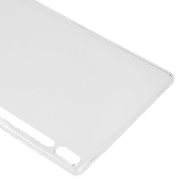 Coque silicone Samsung Galaxy Tab S6 - Transparent