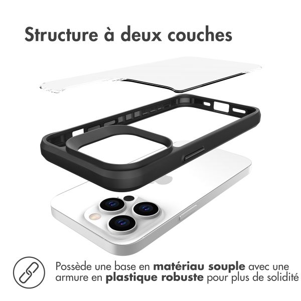 imoshion Coque Rugged Hybrid Apple iPhone 14 Pro - Noir