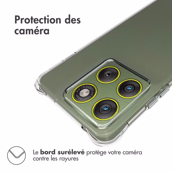 imoshion Shockproof Case Motorola Edge 70 - Transparent