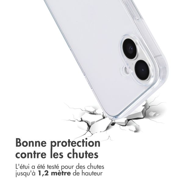 imoshion Coque Stand iPhone 16 - Transparent