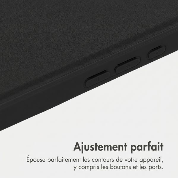 Accezz Coque arrière Edge avec MagSafe Apple iPhone 16 - Noir