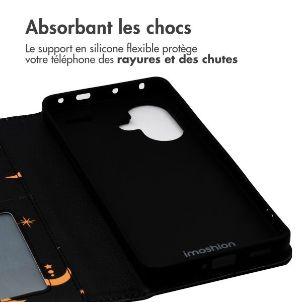 imoshion Étui de télephone portefeuille Design Xiaomi Redmi Note 13 Pro Plus (5G) - Sky Black