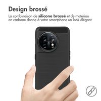 imoshion Coque Brushed OnePlus 11 - Noir