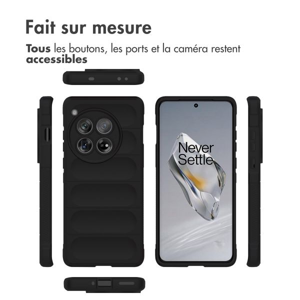 imoshion Coque arrière EasyGrip OnePlus 12 - Noir