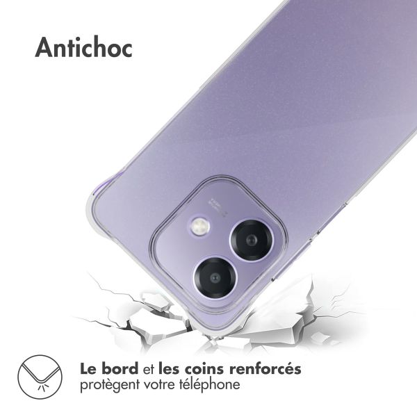 imoshion Coque antichoc Oppo A40 (4G) / Oppo A40M (4G) / Oppo A60 (5G) - Transparent