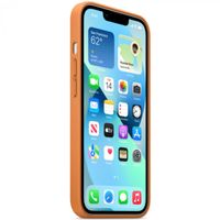 Apple Coque Leather MagSafe Apple iPhone 13 Mini - Golden Brown