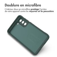 imoshion Coque arrière EasyGrip Samsung Galaxy S21 FE - Vert foncé