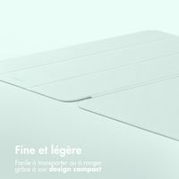 imoshion Magnetic etui de téléphone portefeuille Apple iPad Air 11 pouces (2025) M3 / (2024) M2 / Air 5 (2022) / Air 4 (2020) - Vert clair
