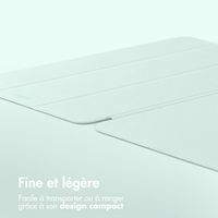 imoshion Magnetic etui de téléphone portefeuille iPad Pro 11 (2018/2020/2021/2022) - Vert clair