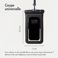 imoshion Floating Waterproof Pouch - Coque de téléphone universelle étanche - Noir
