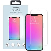 Selencia Protection d'écran en verre trempé Apple iPhone 13 / 13 Pro / 14 / 16e