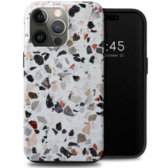 Selencia Coque arrière Vivid Apple iPhone 15 Pro Max - Chic Terazzo