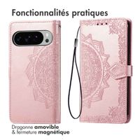 imoshion Etui de télephone Mandala Google Pixel 10 Pro XL - Rose Doré