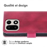 imoshion Etui de télephone portefeuille avec cordon OnePlus 15 - Rouge