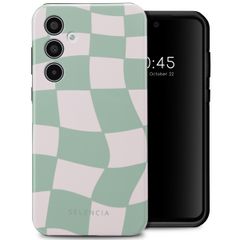 Selencia Coque arrière Vivid Samsung Galaxy A35 - Groovy Sage Green