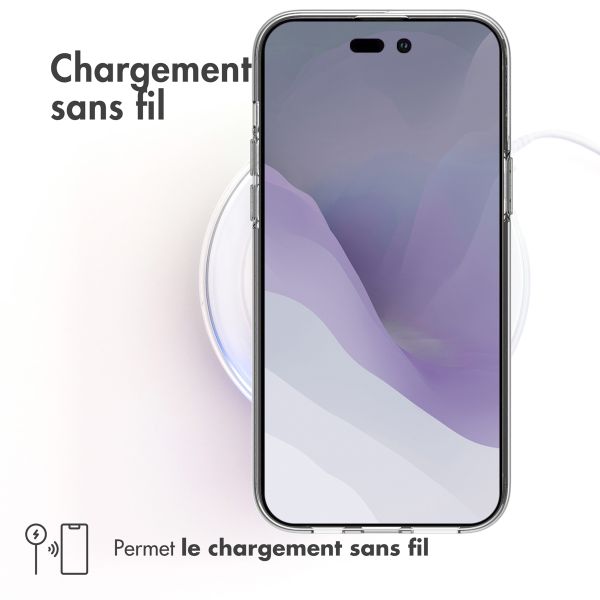 Accezz Coque Clear Apple iPhone 14 Pro Max - Transparent