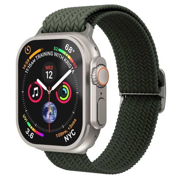 Vonmählen Bracelet Woven Loop Apple Watch | 44/45/46/49 mm - Olive