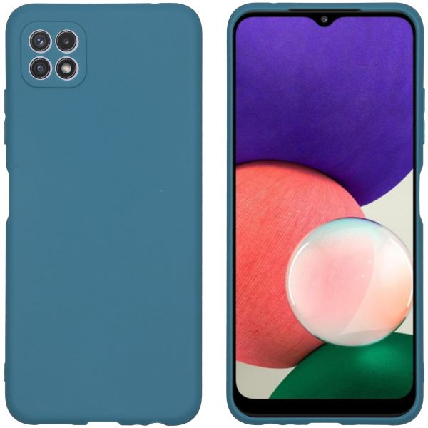 imoshion Coque Couleur Samsung Galaxy A22 (5G) - Vert foncé