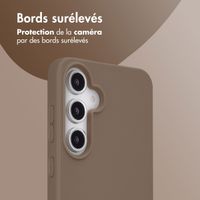 imoshion Coque Couleur Samsung Galaxy S24 FE - Marron