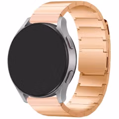 Selencia Bracelet magnétique en acier  - Connexion universelle 22 mm - Rose Doré