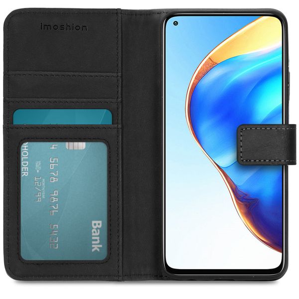 imoshion Étui de télephone portefeuille de luxe Xiaomi Mi 10T (Pro) - Noir
