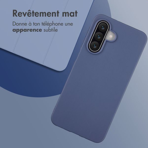 imoshion Coque Couleur Samsung Galaxy A17 - Bleu foncé