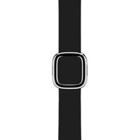 Apple Leather Band Modern Buckle Apple Watch Series 1 á 9 / SE (38/40/41 mm) | Series 10 (42 mm) - Taille L - Noir