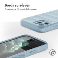 imoshion Coque arrière EasyGrip iPhone 11 Pro - Bleu clair