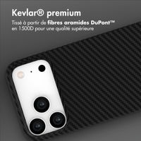 Accezz Coque Kevlar MagSafe Apple iPhone 17 Pro - Noir