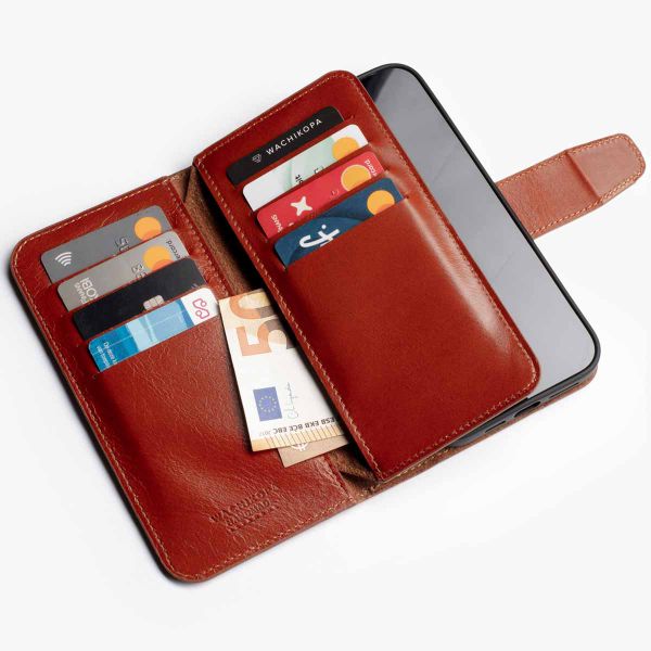 Wachikopa Étui de téléphone portefeuille Multi Wallet Samsung Galaxy S24 Ultra - British